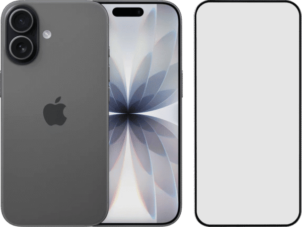 Apple iPhone 17 256GB Zwart + BlueBuilt Screenprotector Glas