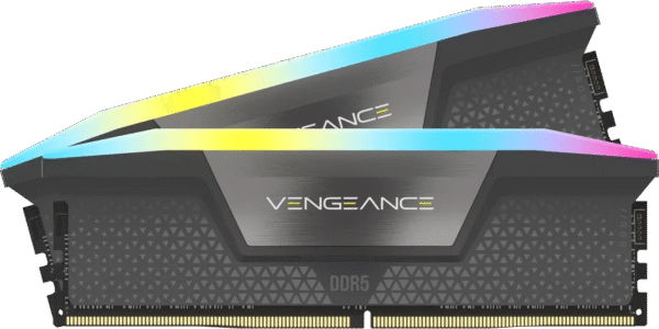 CORSAIR Vengeance RGB 64GB (2x32GB) DDR5 DIMM 6000MT/s CL40 XMP
