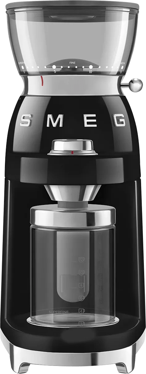 SMEG CGF03BLUE Zwart