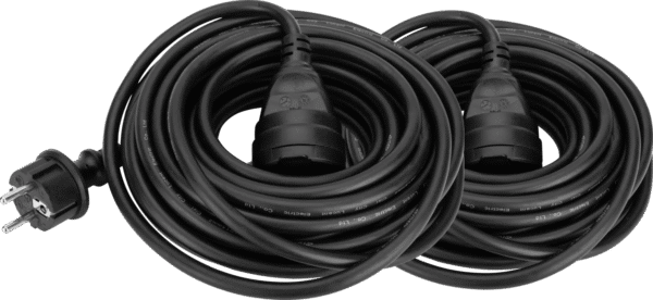 BlueBuilt Verlengkabel IP44 10m Duo Pack