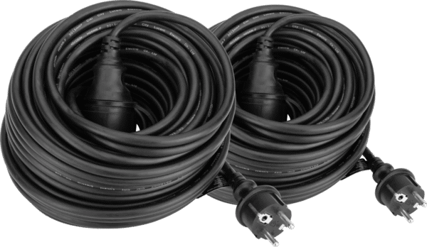 BlueBuilt Verlengkabel IP44 25m Duo Pack