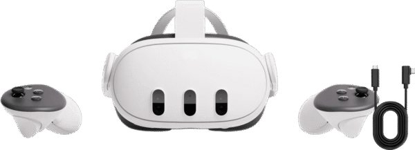 Meta Quest 3 512GB Refurbished + BlueBuilt PC Link Cable