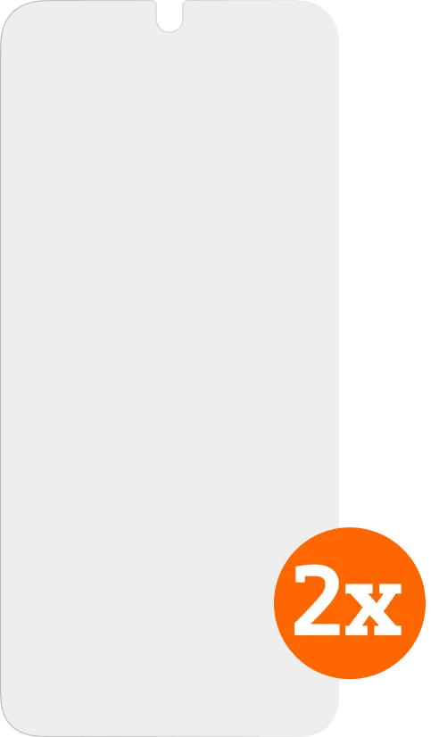 BlueBuilt Samsung Galaxy A16 4G/5G Screenprotector Glas Duo Pack