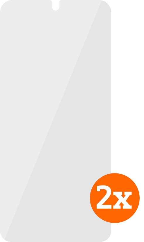 BlueBuilt Samsung Galaxy S25 FE Screenprotector Glas Duo Pack