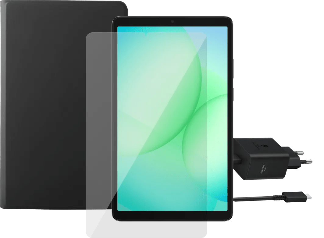 Samsung galaxy tab a11 8,7 inch 128gb wifi grijs + compleet accessoirepakket 1 Samsung galaxy tab a11 8