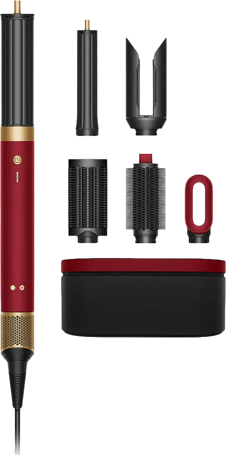 Dyson Airwrap Co-anda 2x Straight + Wavy Red Velvet
