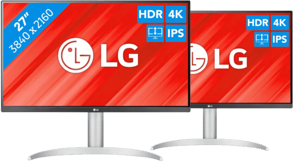 LG 27UP83AK-W Duo Pack