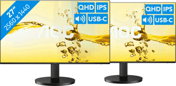 AOC Q27B3CF2 Duo Pack