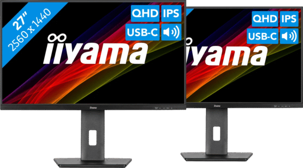 Iiyama Prolite XUB2797QSN-B2 Duo Pack
