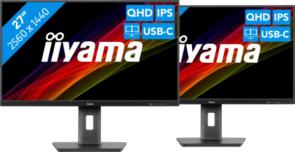 Iiyama PROLITE XUB2797QSNP-B1 Duo Pack