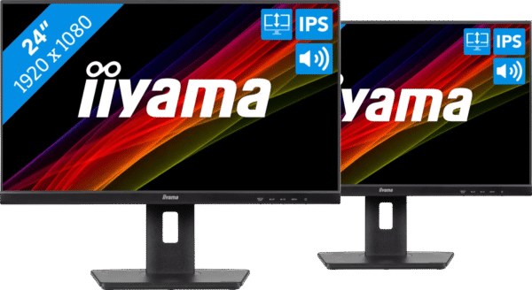 iiyama ProLite XUB2493HS-B6 Duo Pack