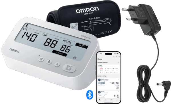 Omron X4 Connect AFib + Adapter