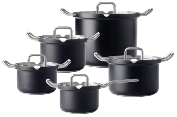 BK-Q-Linair Master Glas Black Pannenset 5-delig