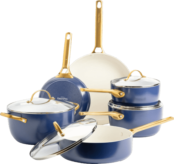 GreenPan Padova pannenset 10-delig Oxford Blue