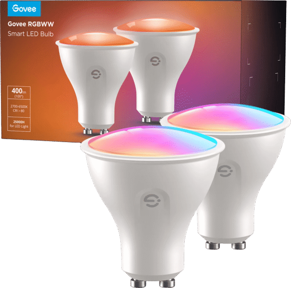 Govee Wit en Gekleurd Licht GU10 2-pack
