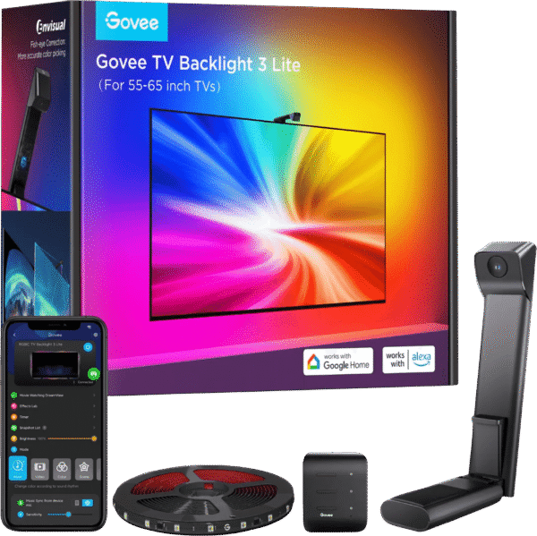 Govee TV Backlight 3 Lite voor 55-65 inch tv's