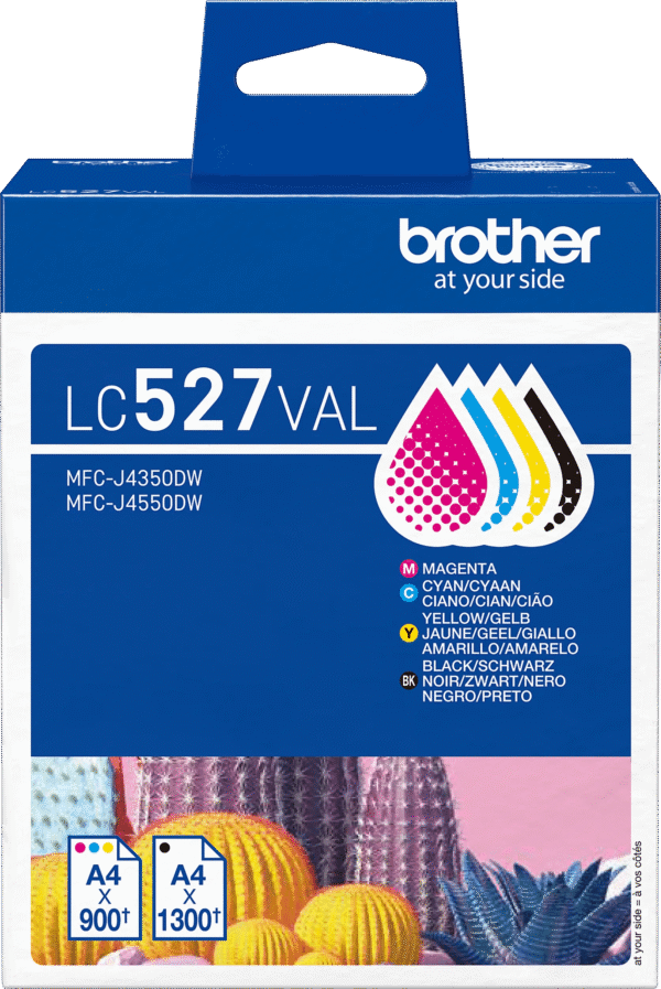Brother LC-527 Cartridge Combo Pack