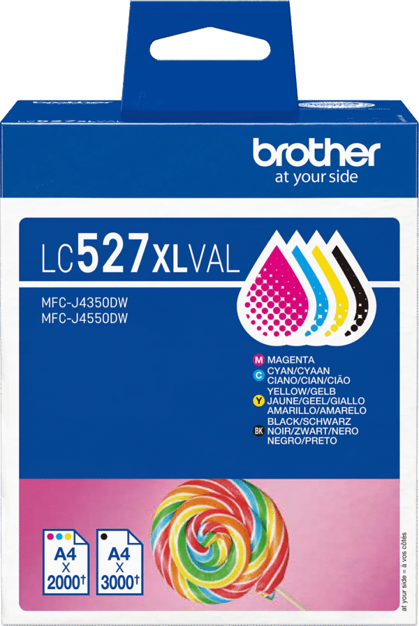 Brother LC-527XL Cartridge Combo Pack