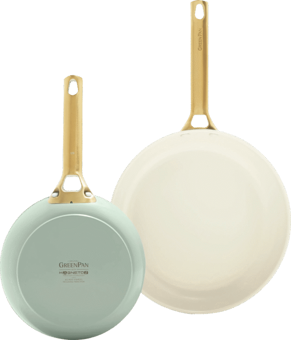 GreenPan Padova Reserve 20 + 26 cm koekenpannenset Pastel Green