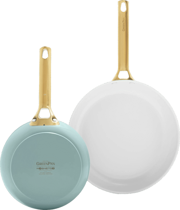 GreenPan Padova Reserve 20 + 26 cm koekenpannenset Smokey Blue