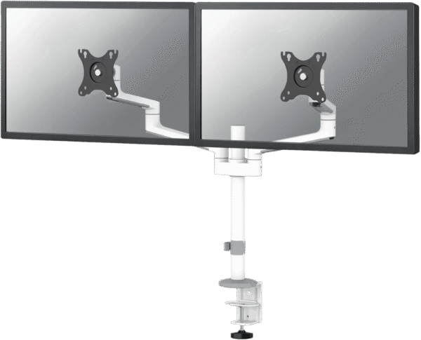 Neomounts NEXT Lite DS60-425WH2 Monitorarm voor 17-27" schermen - Wit