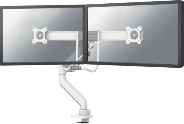Neomounts NEXT Core DS75-450WH2 Crossbar Monitorarm Gasgeveerd - Wit