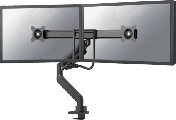 Neomounts NEXT Core DS75-450BL2 Crossbar Monitorarm Gasgeveerd - Zwart