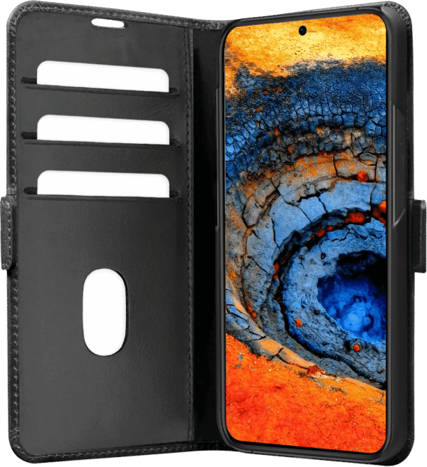 DBramante1928 Copenhagen Slim Samsung Galaxy A56 5G Book Case Leer Zwart