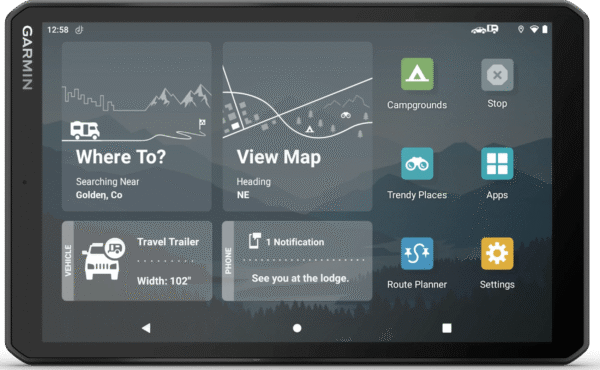 Garmin Camper 895 Camper en Caravan Europa