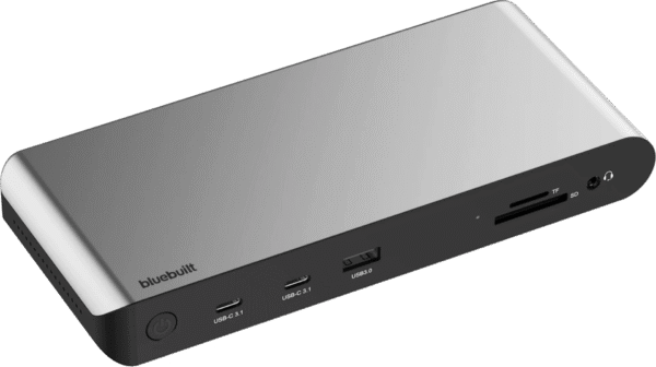 BlueBuilt DisplayLink Docking Station met USB-C